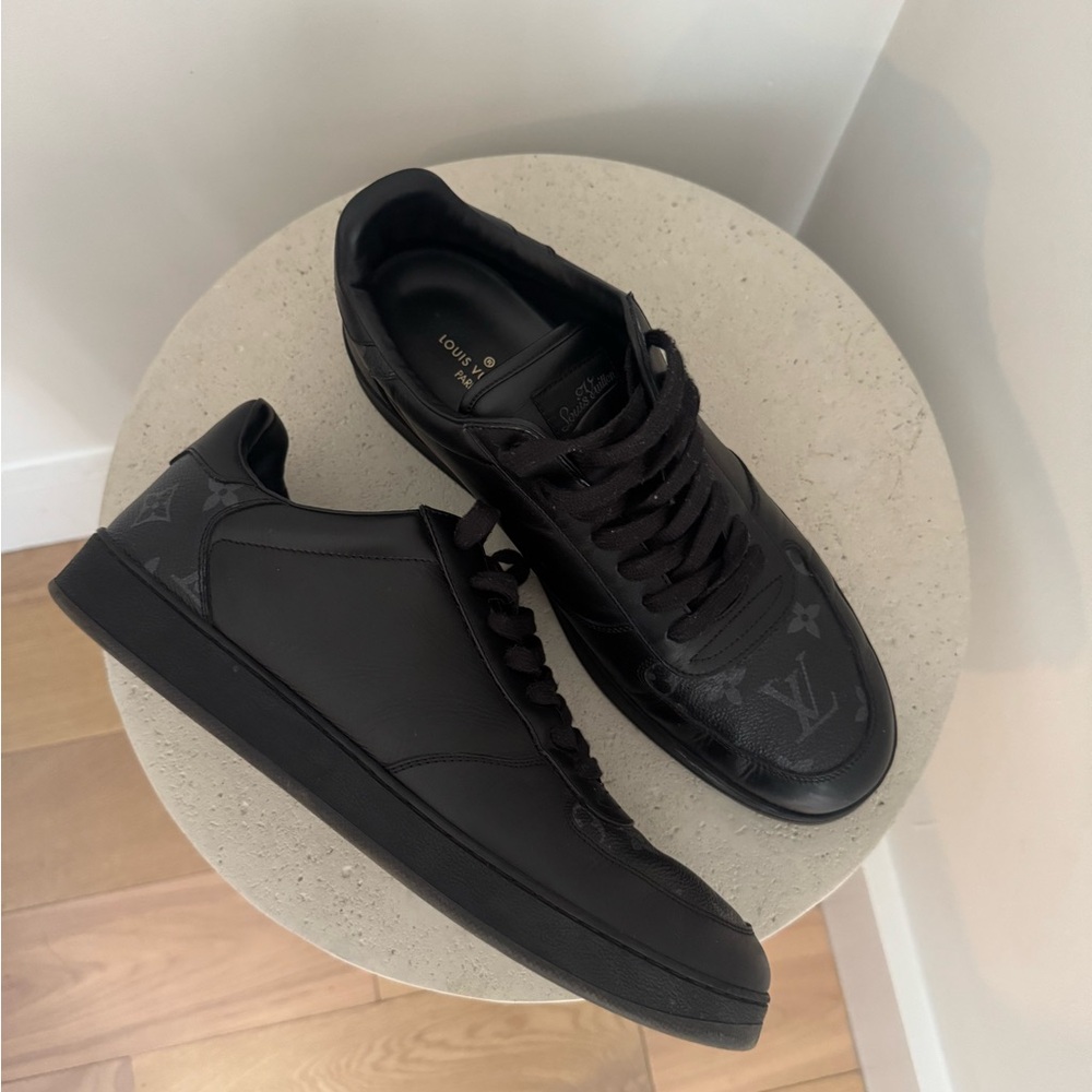 Louis Vuitton Monogram Black Sneakers